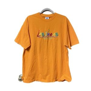 Orange Las Vegas Stitch T-Shirt - Size XL